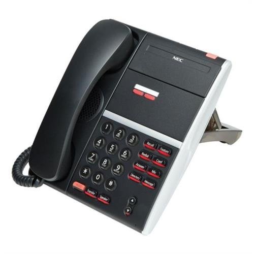 NEC DT410 Series 2-Key Standard Telephone (TDM) DTZ-2E-3P (BK) TEL