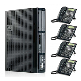NEC SL2100 Digital Quick-Start Kit with 24-Button Telephones (3x8x2)