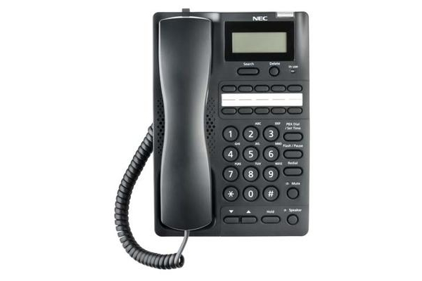 NEC NEC AT55 ANALOGUE CALLER ID PHONE AT-55P(BK)TEL