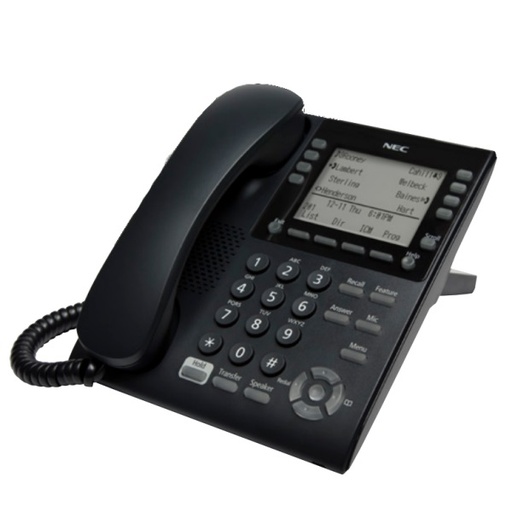 [BE115114] NEC SL2100 ITY-8LDX-1P (BK) TEL Entry IP 8-button Display Telephone (DESI Less)