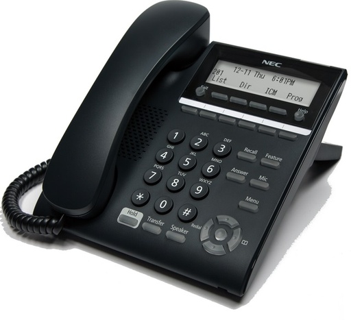 [BE115113] NEC SL2100 ITY-6D-1P (BK) TEL Entry IP 6-button Display Telephone