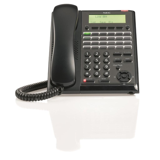 [BE116514] NEC SL2100 IP7WW-24TXH-A1 TEL (BK) 24 Keys Digital MLT Phone