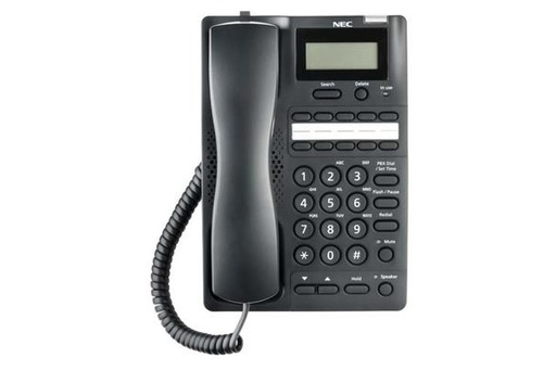 [BE118845] NEC NEC AT55 ANALOGUE CALLER ID PHONE AT-55P(BK)TEL