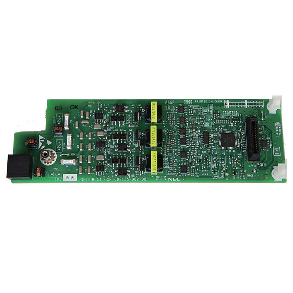 [BE116510] NEC SL2100 IP7WW-3COIDB-C1 3 Analog Trunks Daughter Board
