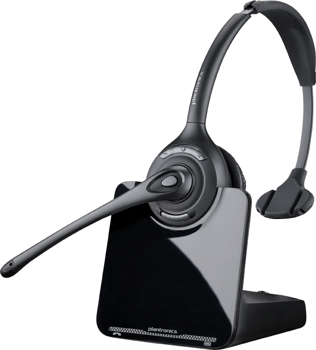 CS510 Plantronics Over-the-head, monaural Wireless Headset