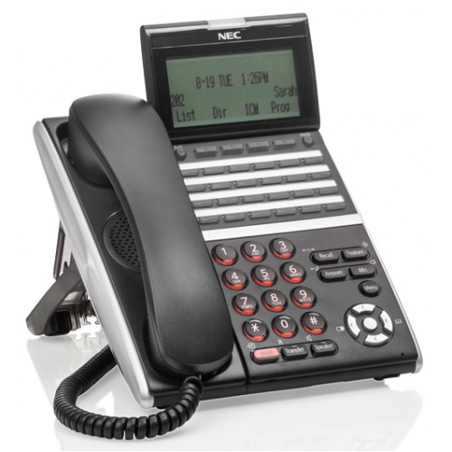 [BE113854] NEC ITZ-24D-3P(BK)TEL 	DT800 Series IP 24-Key Display