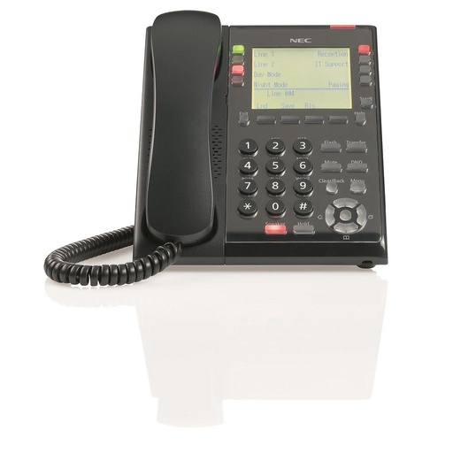 [BE116517] NEC SL2100 IP7WW-8IPLD-C1 TEL (BK) 8 Keys, IP DESI-Less MLT
